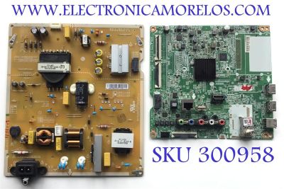 KIT DE TARJETAS PARA TV LG / NUMERO DE PARTE MAIN EBT65493105 / EAX67872805(1.1) / NUMERO DE PARTE FUENTE EAY64948701 / EAX67865201(1.6) / PANEL NC550DGG AAGX1 / DISPLAY LC550DGJ(SL)(A1) / MODELO 55UK6090PUA.BUSWLOR